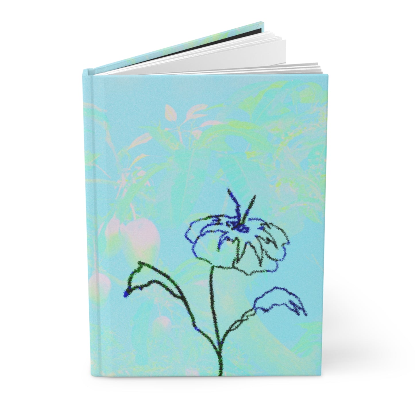 Blue Meadow Hardcover Journal