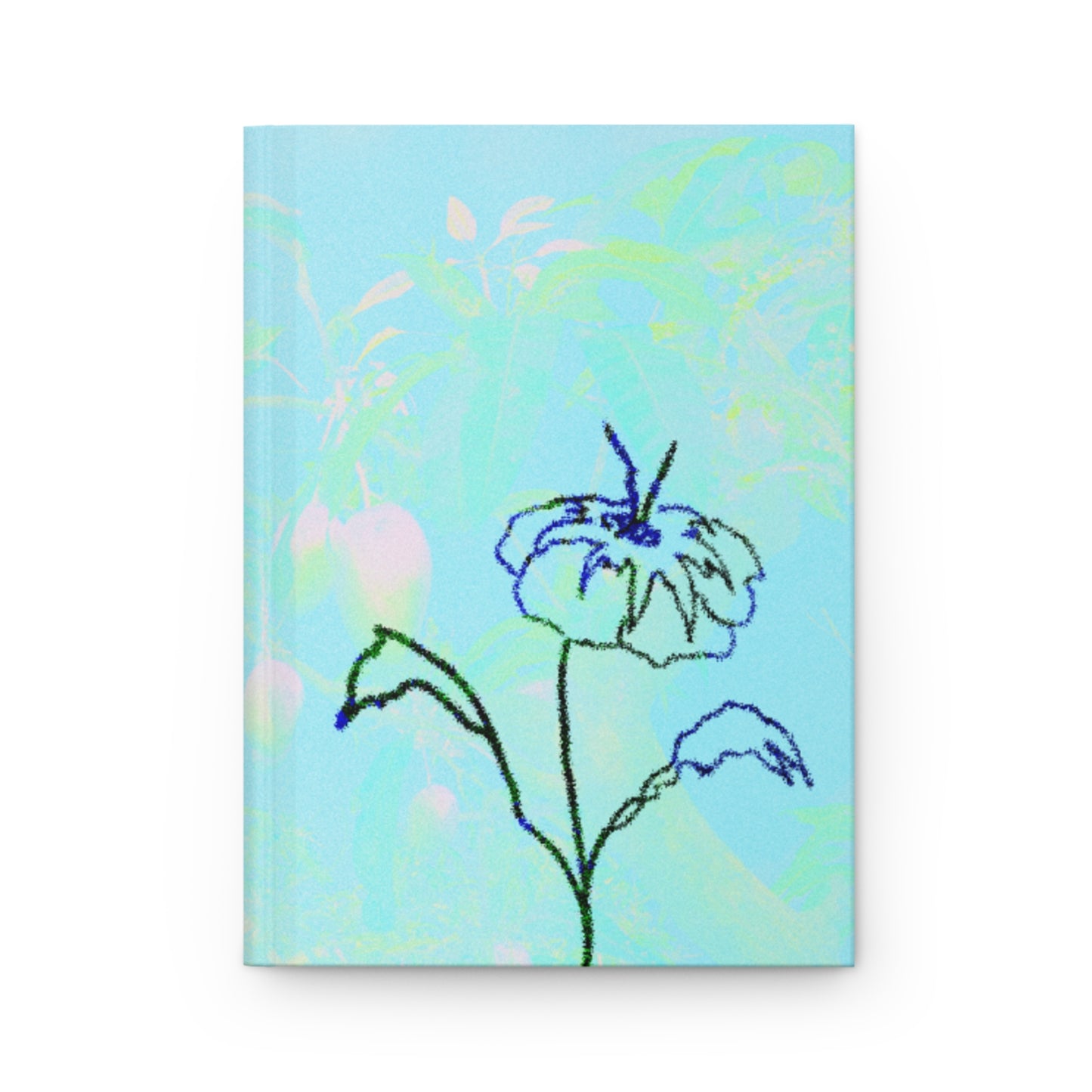 Blue Meadow Hardcover Journal