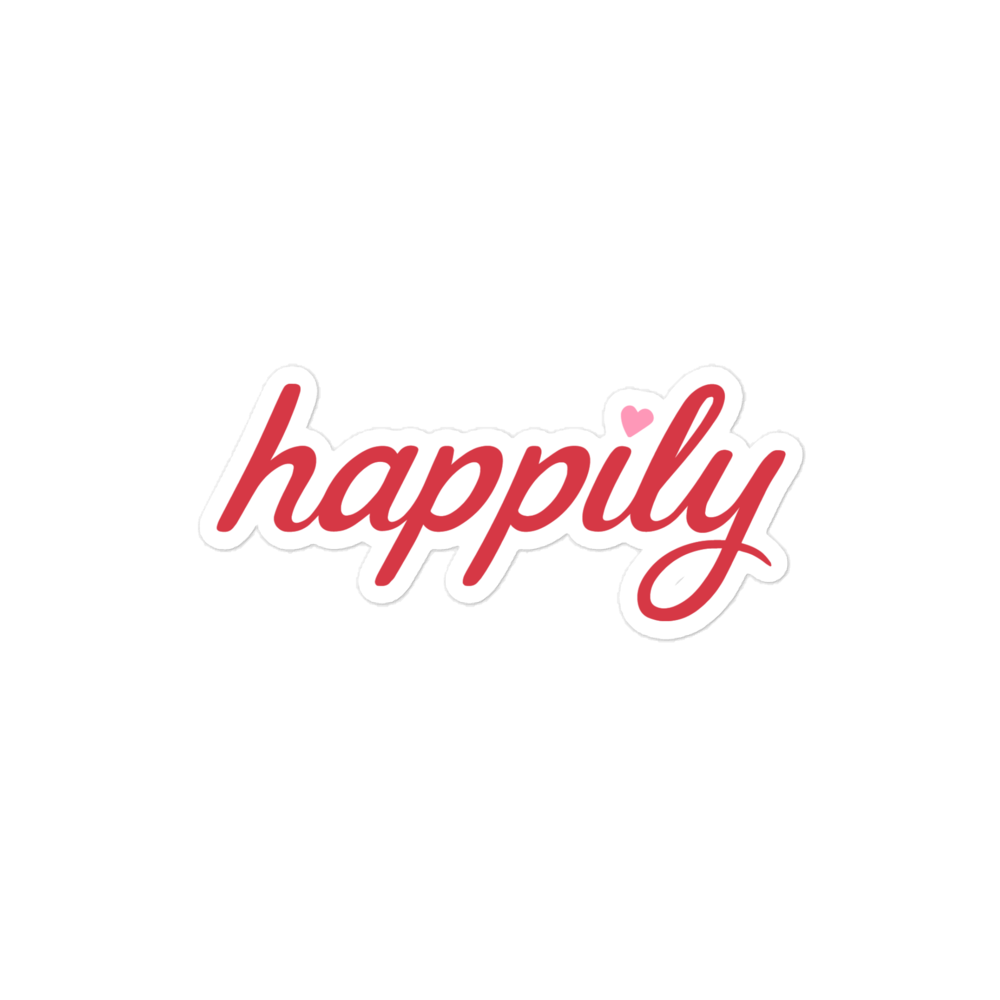 Love Happily, Sticker